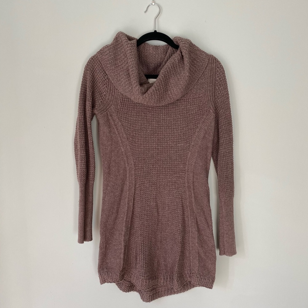 Anthropologie Angel of the North Cowl Sweater